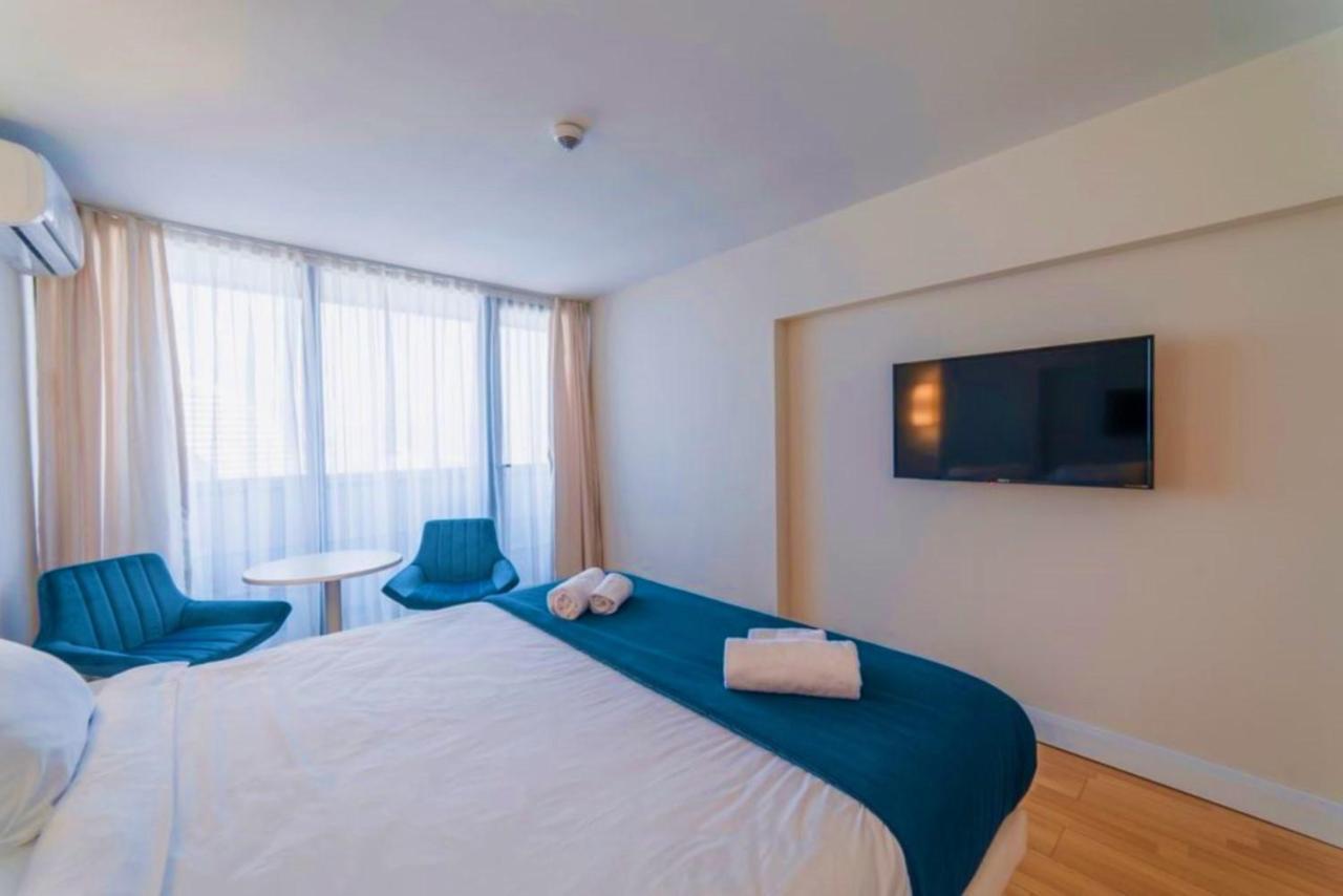 Orbi Twin Towers Aparthotel With Sea View Batoemi Buitenkant foto