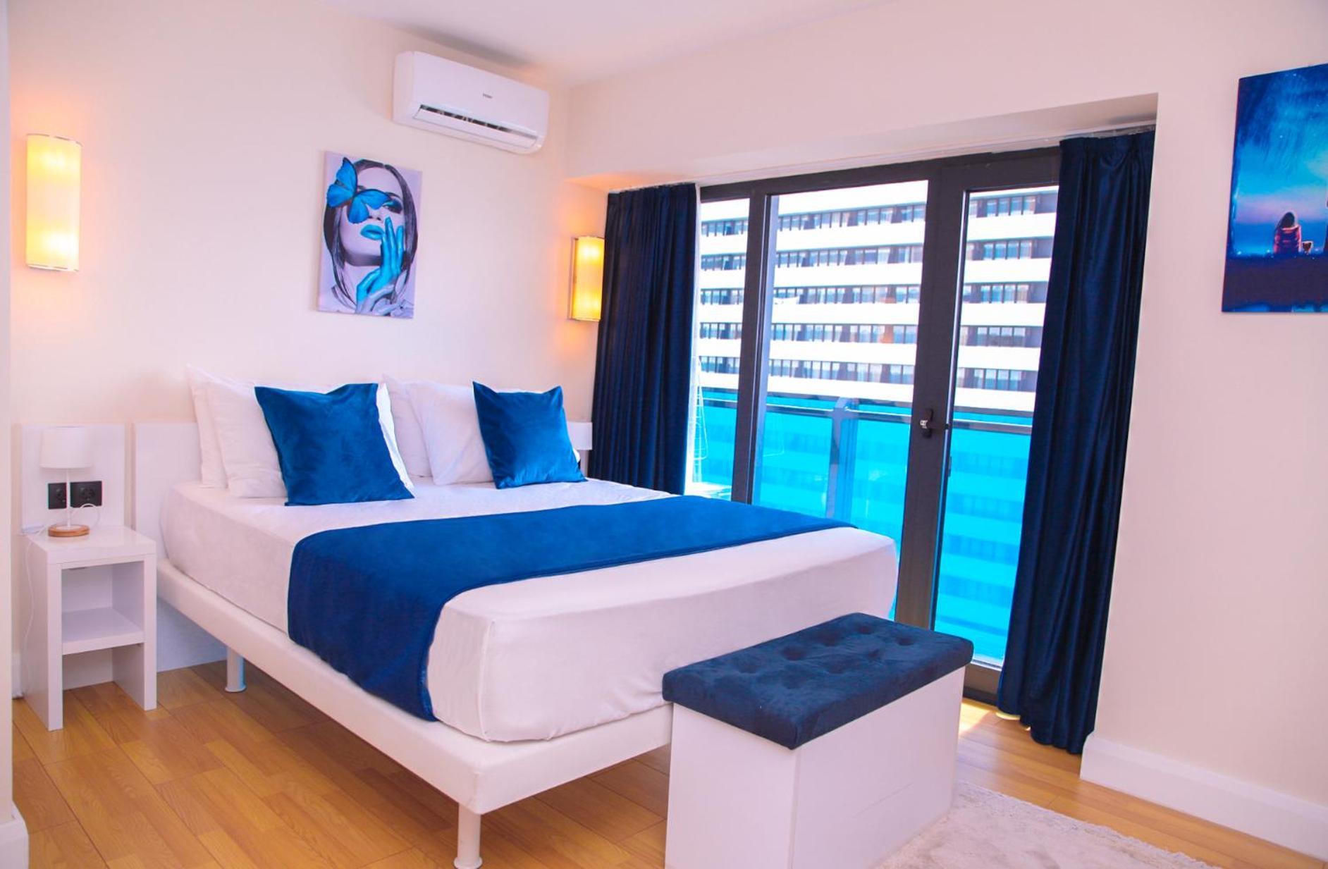 Orbi Twin Towers Aparthotel With Sea View Batoemi Buitenkant foto